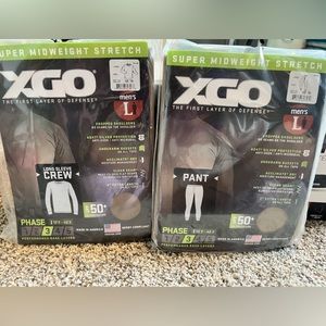 “NEW” XGO long sleeve crew and pant set